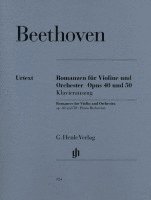 bokomslag Beethoven, Ludwig van - Violinromanzen G-dur op. 40 und F-dur op. 50