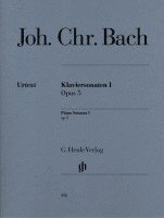 bokomslag Bach, Johann Christian - Klaviersonaten, Band I op. 5