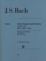 bokomslag Sonaten und Partiten BWV 1001-1006 für Violine solo (unbezeichnete und bezeichnete Stimme)
