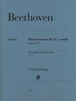 bokomslag Beethoven, Ludwig van - Klaviersonate Nr. 32 c-moll op. 111