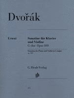 bokomslag Dvorák, Antonín - Violinsonatine G-dur op. 100
