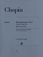 bokomslag Chopin, Frédéric - Klavierkonzert Nr. 2 f-moll op. 21