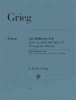 bokomslag Grieg, Edvard - Aus Holbergs Zeit op. 40, Suite im alten Stil