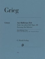 bokomslag Grieg, Edvard - Aus Holbergs Zeit op. 40, Suite im alten Stil