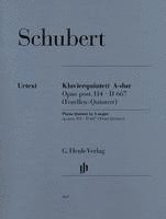 bokomslag Quintett A-dur op. post. 114 D 667 für Klavier, Violine, Viola, Violoncello und Kontrabass [Forellenquintett]