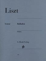 bokomslag Liszt, Franz - Balladen