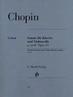 bokomslag Sonate für Violoncello und Klavier g-moll op. 65