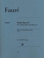 Élégie Opus 24 für Violoncello und Klavier 1