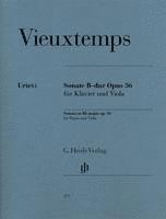 bokomslag Sonate B-dur Opus 36 für Klavier und Viola