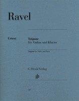 bokomslag Ravel, Maurice - Tzigane for Violin and Piano