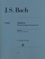 bokomslag Sinfonien (Dreistimmige Inventionen) für Klavier zu zwei Händen. Revidierte Ausgabe von HN 360