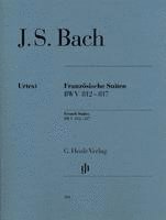 bokomslag Französische Suiten BWV 812-817 br.