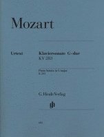 bokomslag Mozart, Wolfgang Amadeus - Klaviersonate G-dur KV 283 (189h)