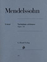 bokomslag Mendelssohn Bartholdy, Felix - Variations sérieuses op. 54