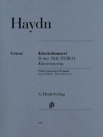 Joseph Haydn, Horst Walter, Bettina Wackernagel - Haydn, Joseph - Klavierkonzert (Cembalo) D-dur Hob. XVIII:11, Häftad