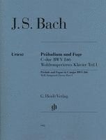 bokomslag Bach, Johann Sebastian - Präludium und Fuge C-dur BWV 846 (Wohltemperiertes Klavier I)