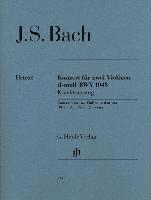 Konzert für 2 Violinen und Orchester d-moll BWV 1043 1