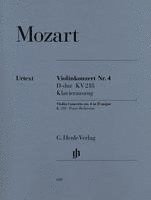 bokomslag Mozart, Wolfgang Amadeus - Violinkonzert Nr. 4 D-dur KV 218