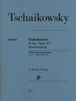 bokomslag Tschaikowsky, Peter Iljitsch - Violinkonzert D-dur op. 35 (Klavierauszug)