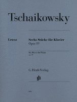 bokomslag Tschaikowsky, Peter Iljitsch - Sechs Klavierstücke op. 19