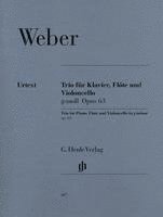 bokomslag Weber, Carl Maria von - Trio g-moll op. 63 für Klavier, Flöte und Violoncello