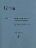 Grieg, Edvard - Violinsonate c-moll op. 45 1