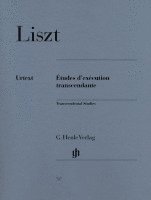 Franz Liszt, Ernst-Günter Heinemann - Liszt, Franz - Études d'exécution transcendante, Häftad