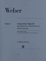 bokomslag Weber, Carl Maria von - Concertino op. 26 für Klarinette und Orchester