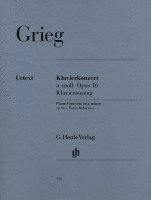 bokomslag Grieg, Edvard - Klavierkonzert a-moll op. 16