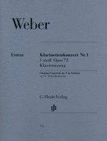 bokomslag Klarinettenkonzert  Nr. 1 f-moll op. 73