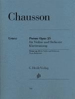 bokomslag Chausson, Ernest - Poème op. 25 für Violine und Orchester
