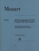 bokomslag Mozart, Wolfgang Amadeus - Klarinettenquintett A-dur KV 581 und Fragment KV Anh. 91 (516c)