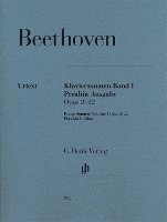 bokomslag Ludwig van Beethoven - Klaviersonaten, Band I, op. 2-22, Perahia-Ausgabe