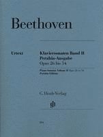 bokomslag Beethoven, Ludwig van - Klaviersonaten, Band II, op. 26-54, Perahia-Ausgabe