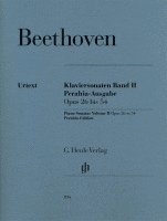 bokomslag Beethoven, Ludwig van - Klaviersonaten, Band II, op. 26-54, Perahia-Ausgabe