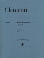 Muzio Clementi, Ernst-Günter Heinemann - Sechs Sonatinen op. 36, Häftad