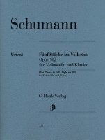Robert Schumann, Ernst Herttrich - Schumann, Robert - Fünf Stücke im Volkston op. 102 für Violoncello und Klavier, Häftad