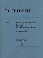 Schumann, Robert - Fünf Stücke im Volkston op. 102 für Violoncello und Klavier 1