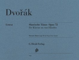 bokomslag Slawische Tänze op. 72 für Klavier zu vier Händen