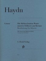 bokomslag Haydn, Joseph - Die Sieben letzten Worte unseres Erlösers am Kreuze, Bearbeitung für Klavier