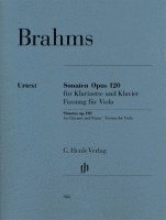 bokomslag Sonaten Opus 120 für Klavier und Klarinette