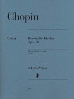 bokomslag Barcarolle Fis-dur Opus 60
