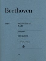 Ludwig van Beethoven, Bertha Antonia Wallner - Klaviersonaten 1 br., Urtext, Häftad