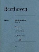Ludwig van Beethoven, Bertha Antonia Wallner - Klaviersonaten 2 br. - Urtext, Häftad