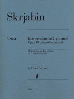 bokomslag Klaviersonate Nr. 2 gis-moll op. 19 (Sonate-Fantaisie)