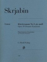 bokomslag Klaviersonate Nr. 2 gis-moll op. 19 (Sonate-Fantaisie)