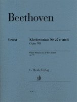 bokomslag Klaviersonate Nr. 27 e-moll Opus 90