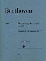 bokomslag Beethoven, Ludwig van - Klaviersonate Nr. 5 c-moll op. 10 Nr. 1
