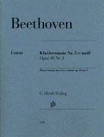 bokomslag Beethoven, Ludwig van - Klaviersonate Nr. 5 c-moll op. 10 Nr. 1