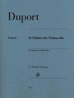 bokomslag Duport, Jean-Louis - 21 Etüden für Violoncello